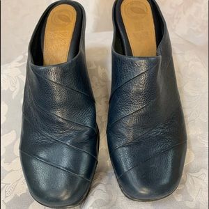 Navy Blue NURTURE Slip-On Mules Size 10